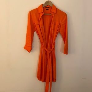 Theory Button Down Dress